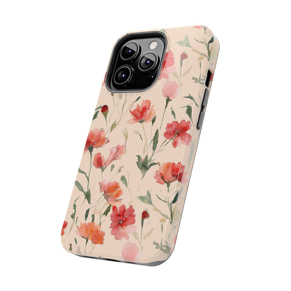 Floral Watercolor — Tough Phone Case