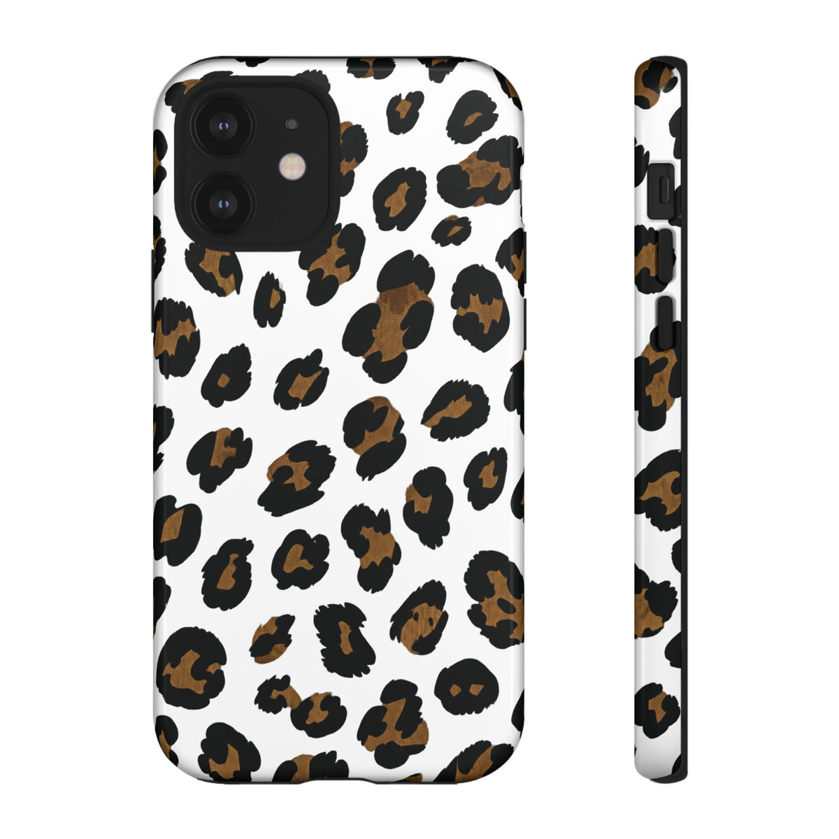 White Classic Leopard — Tough iphone case