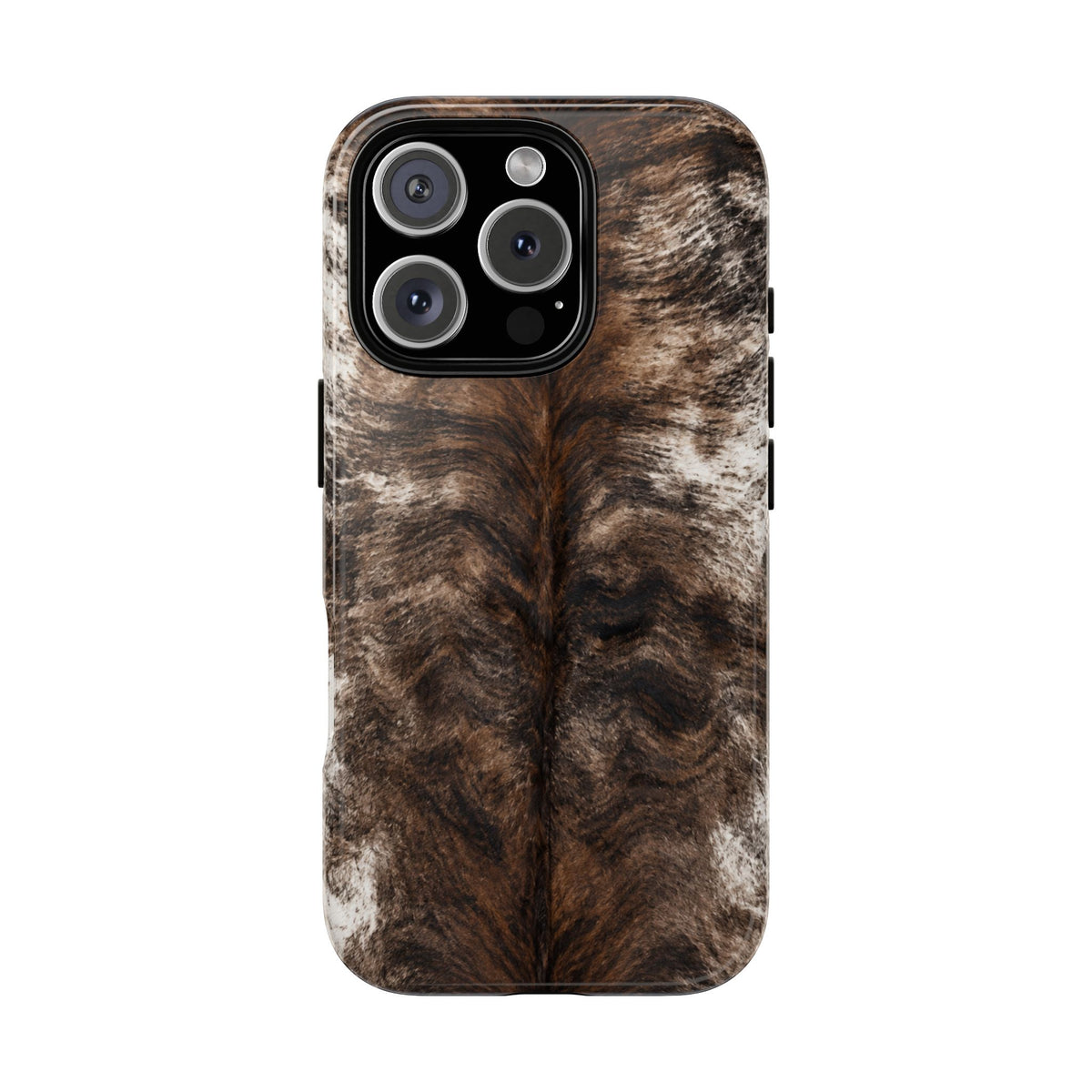The Brindle Cow  —  Cow Print Tough iphone Case