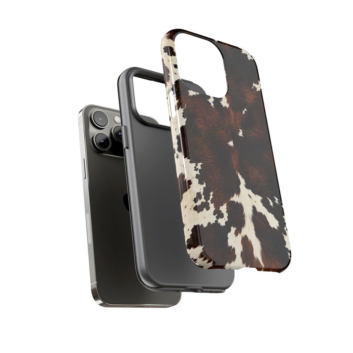 The Brown Hereford - Cow Print Tough iphone Case