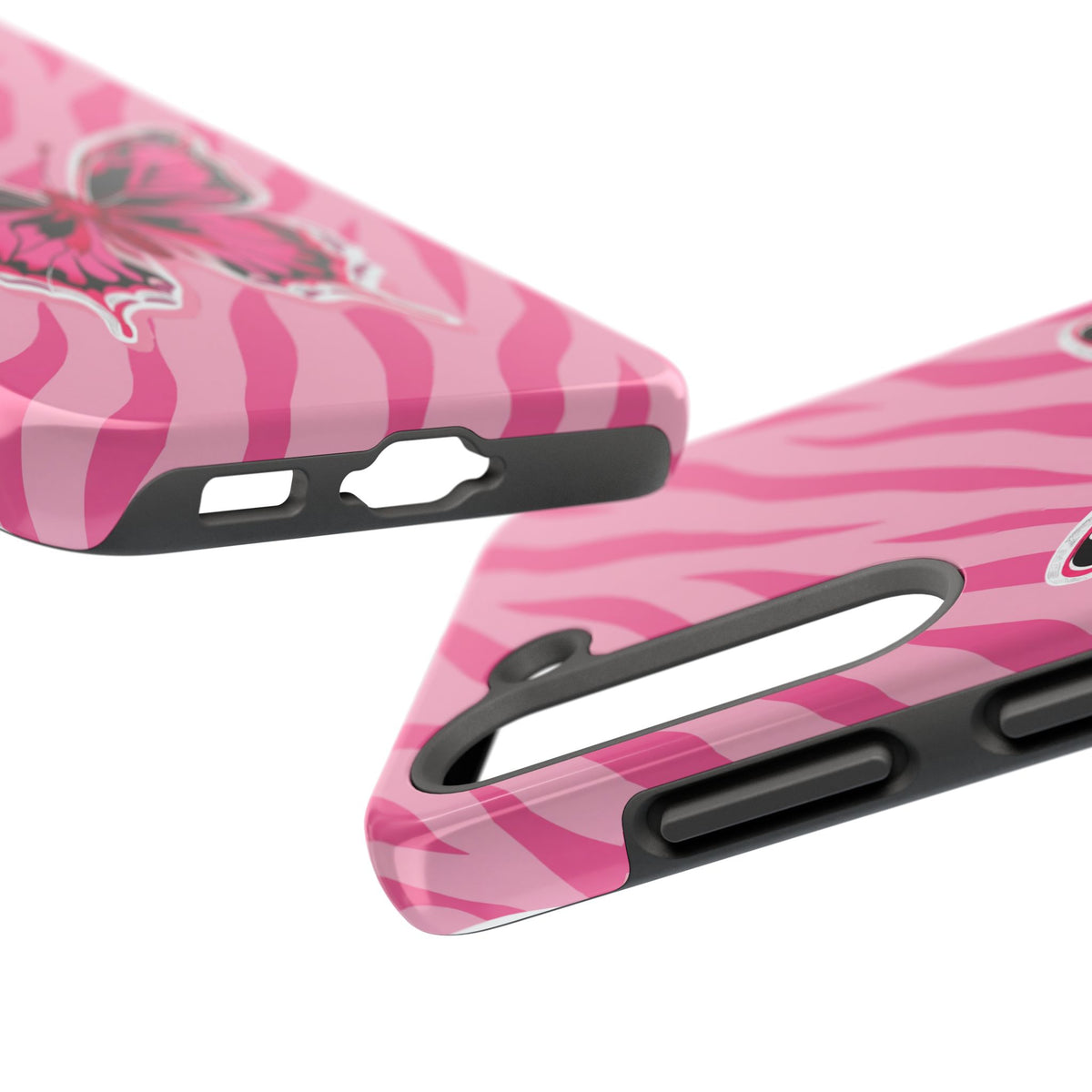 Pink Butterfly - Tough Phone Case