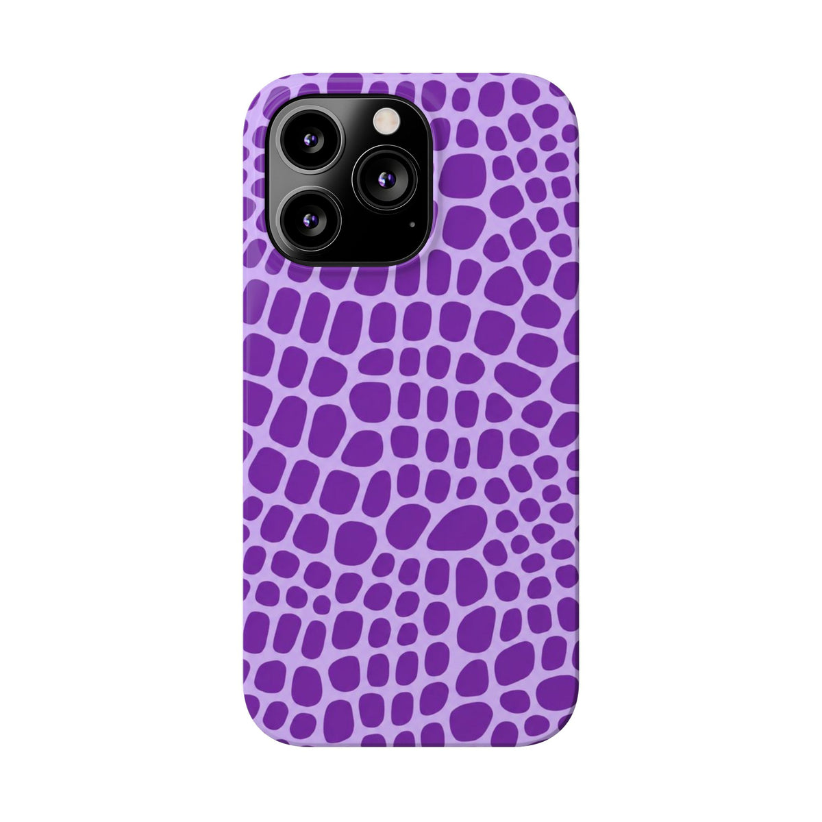 Purple Gator - Slim iphone Case