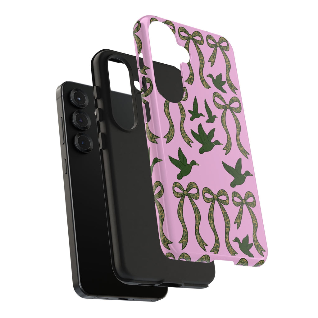 Duck "Cam-bow"— Tough Phone Case (Pink)