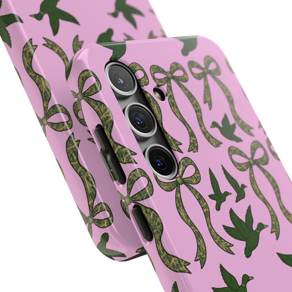 Duck "Cam-bow"— Tough Phone Case (Pink)