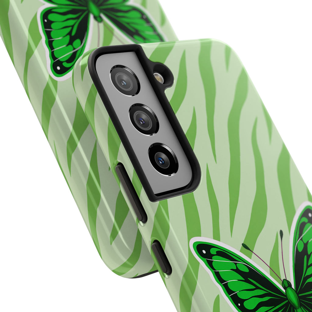 Green Butterfly - Tough Phone Case