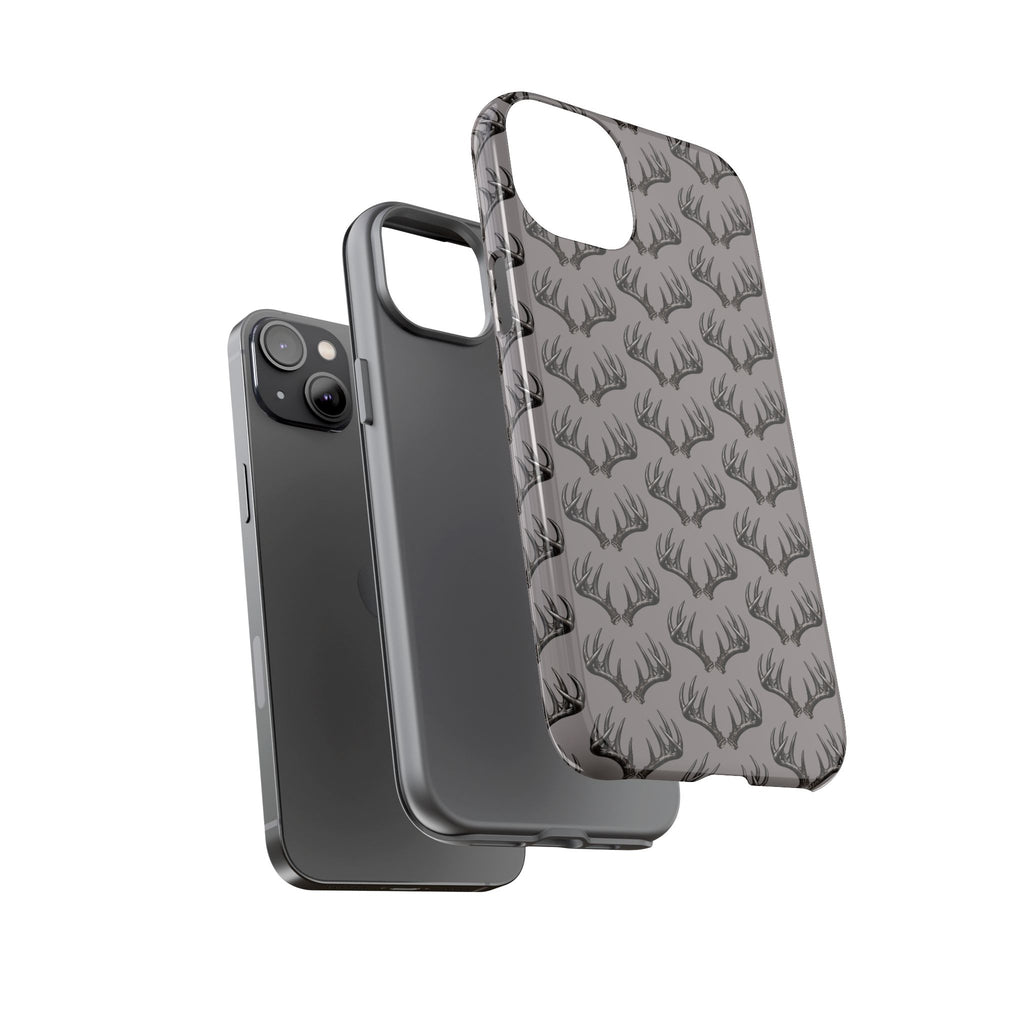 The White tail — Gray Deer Shed Tough iphone Case