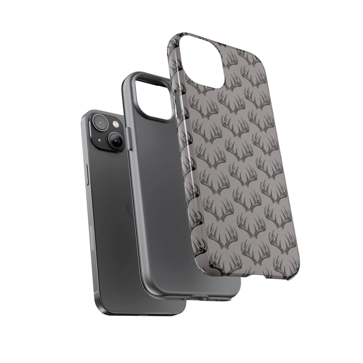 The White tail — Gray Deer Shed Tough iphone Case