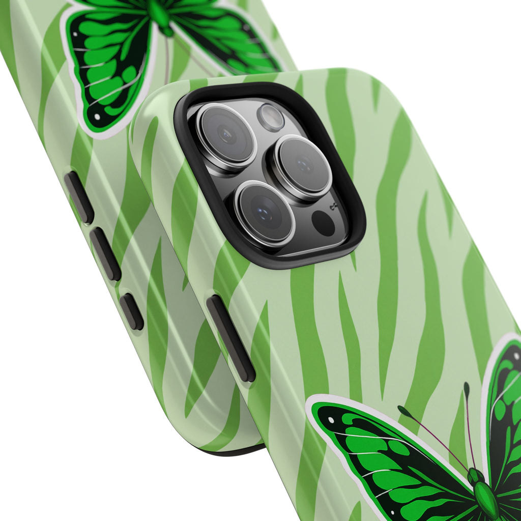 Green Butterfly - Tough Phone Case