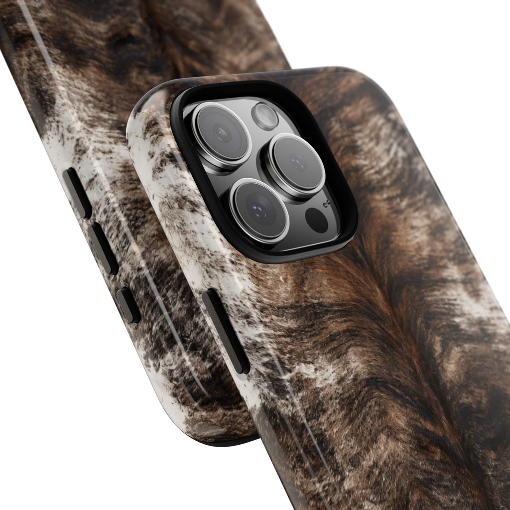 The Brindle Cow  —  Cow Print Tough iphone Case