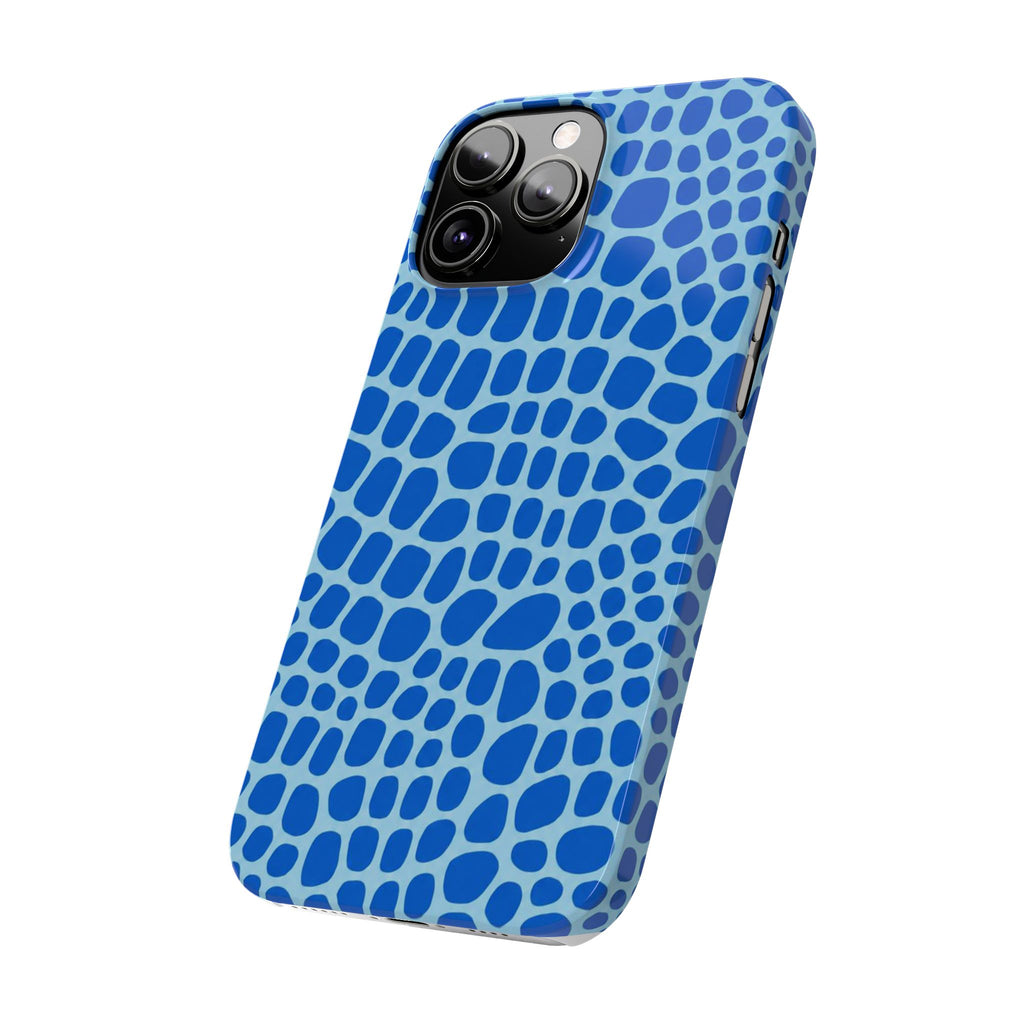 Blue Gator — Slim iphone Case