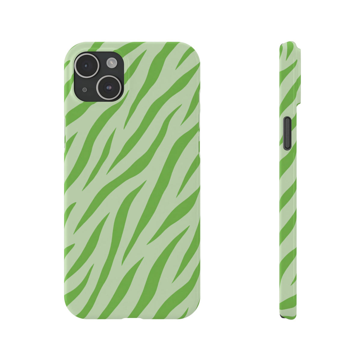 Green Zebra — Slim iphone Case