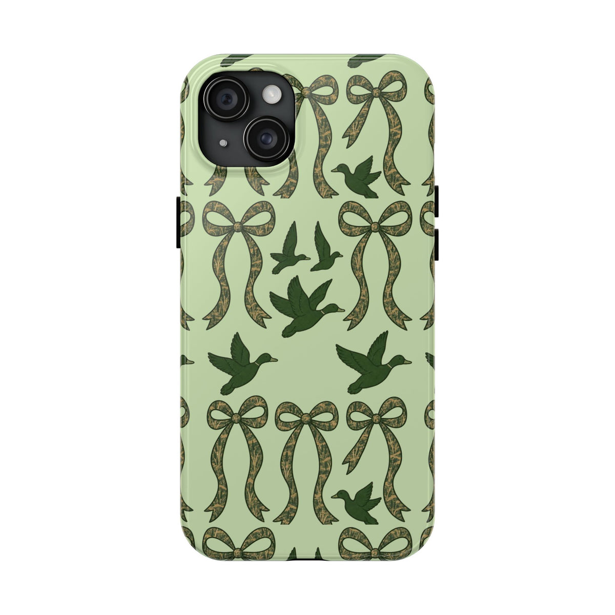 Duck "Cam-bow" - Tough Phone Case (Green)