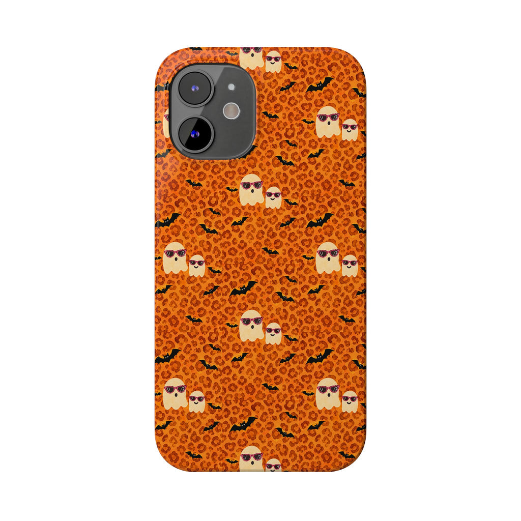 Leopard Ghost Pattern— Slim iphone Case