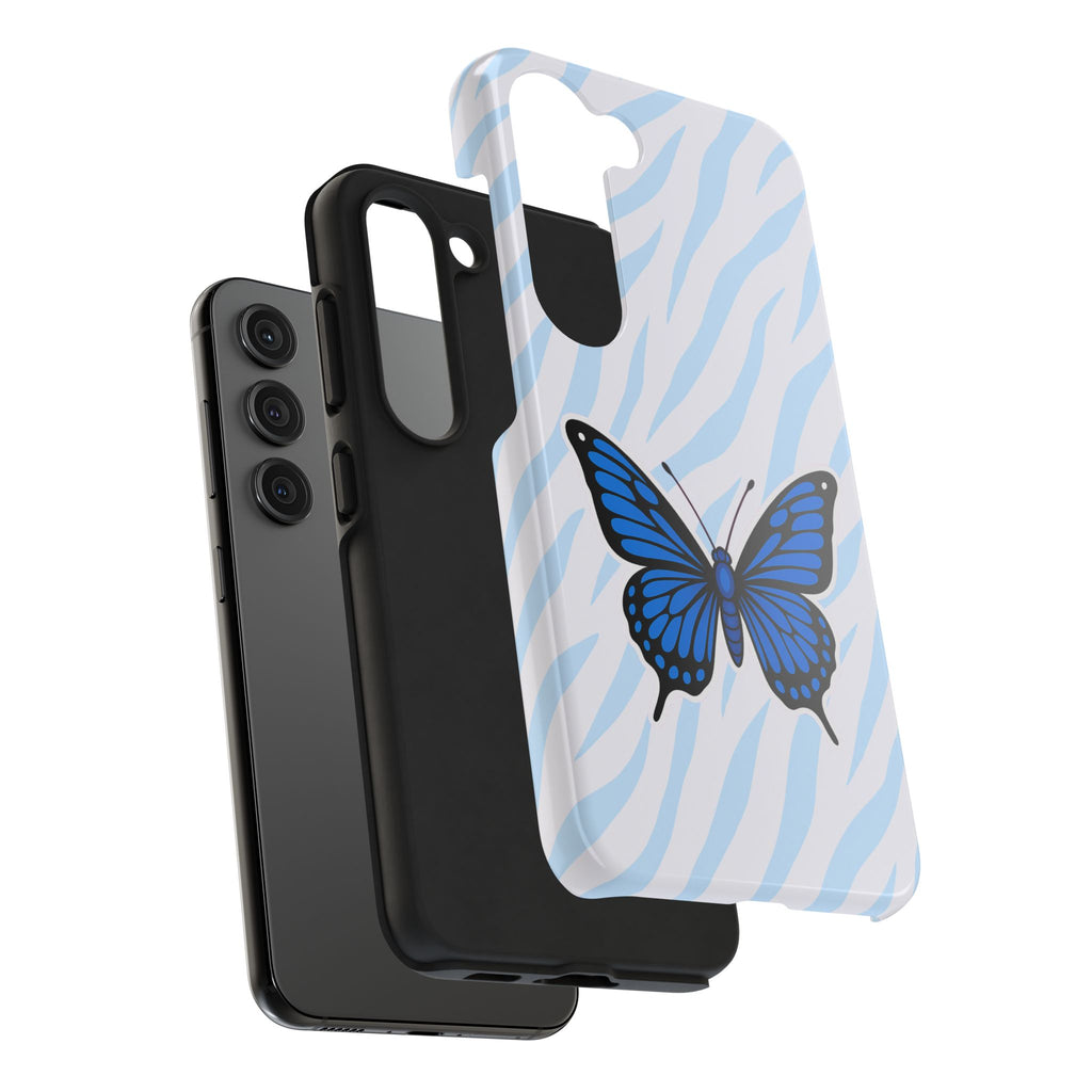 Blue Butterfly — Tough Phone Case
