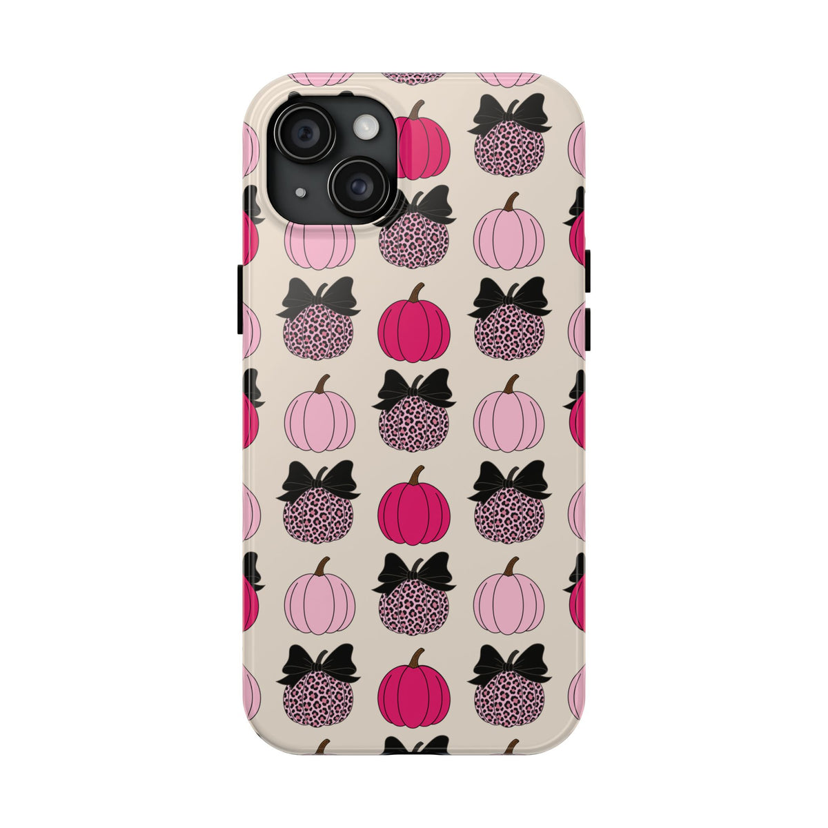 Pink Leopard Pumpkin — Tough Phone Case
