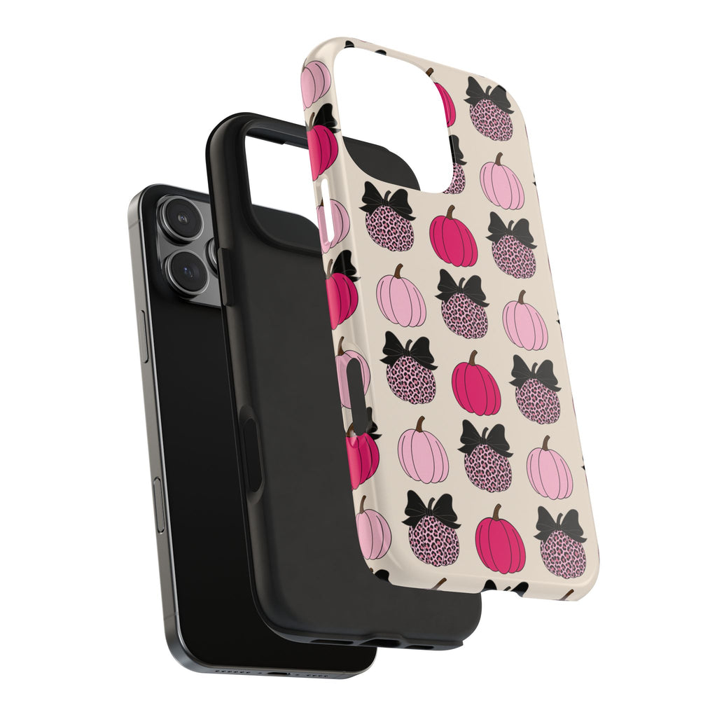 Pink Leopard Pumpkin — Tough Phone Case