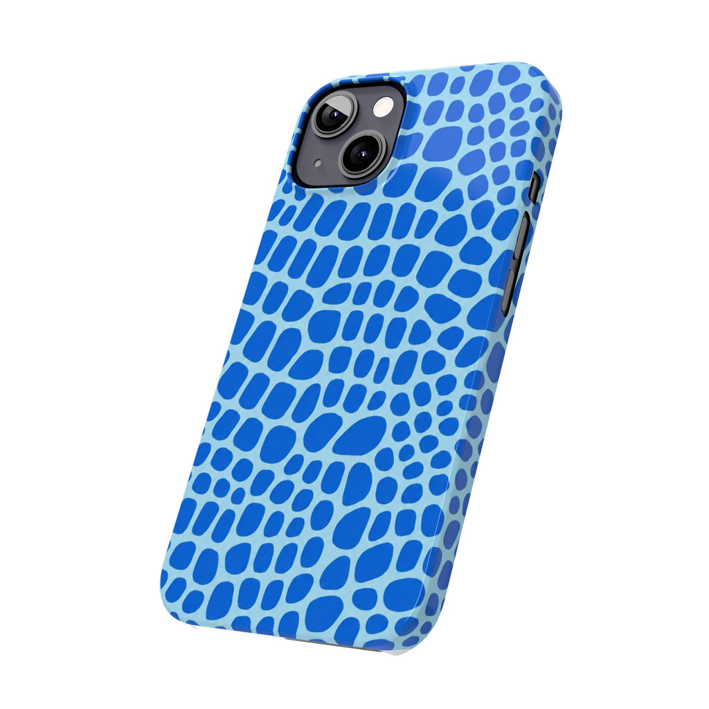 Blue Gator — Slim iphone Case