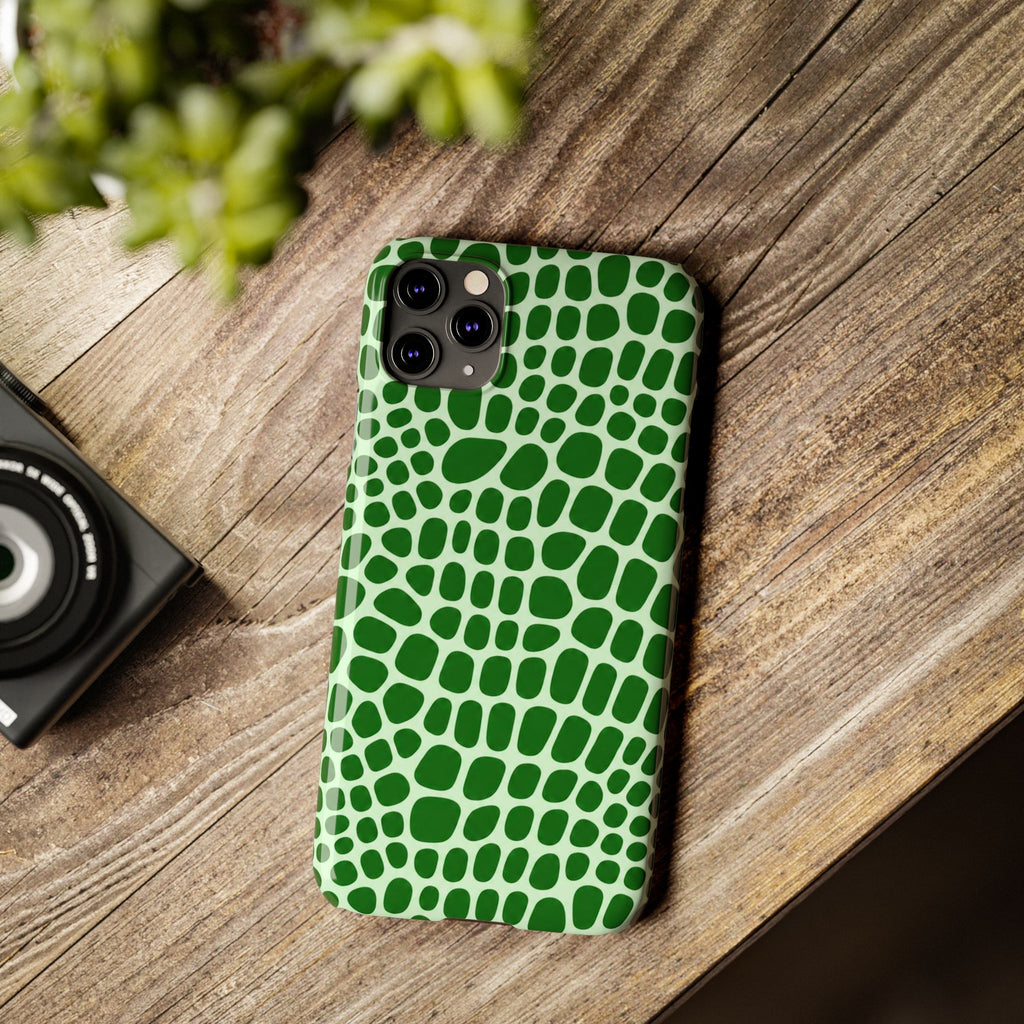 Green Gator - Slim iphone Case