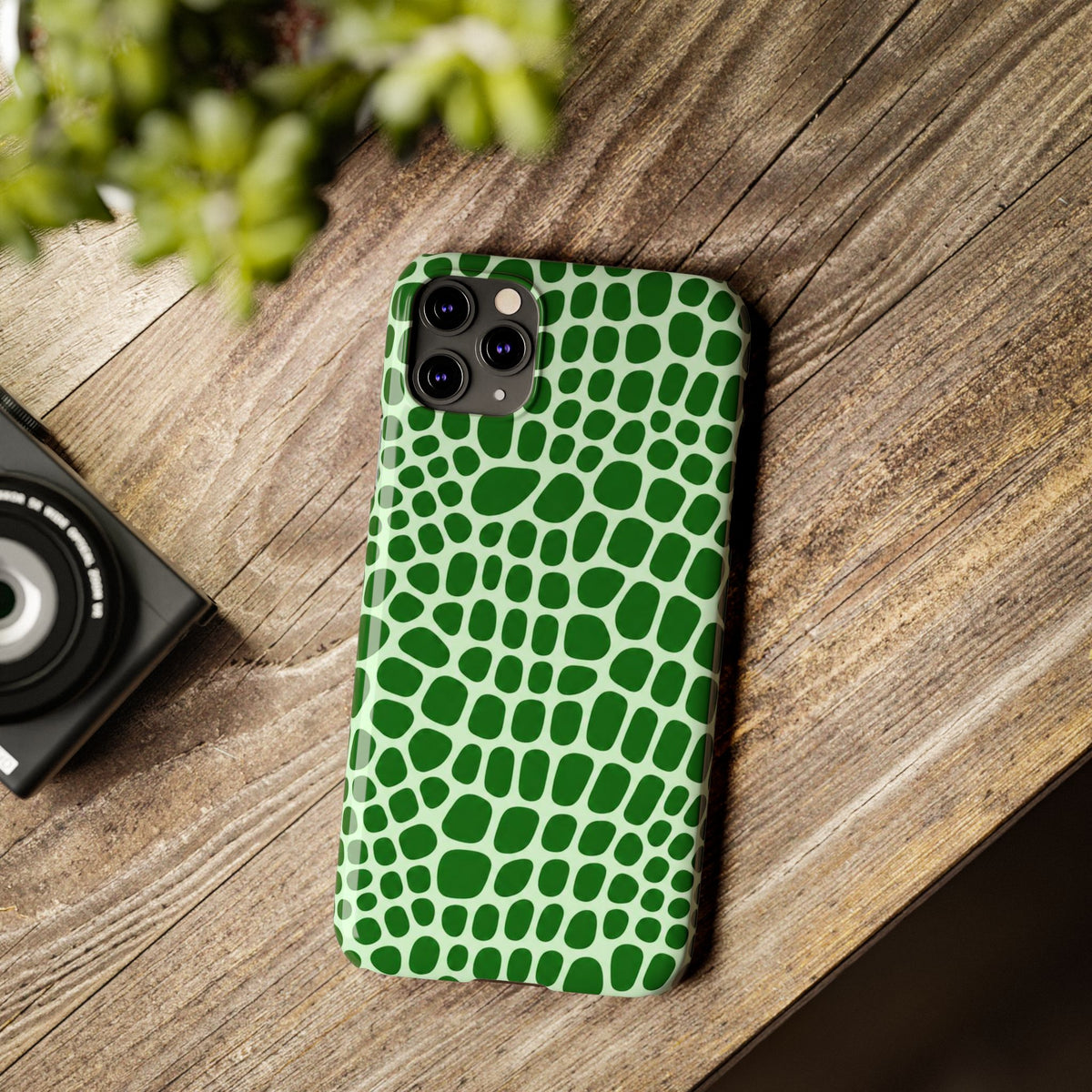 Green Gator - Slim iphone Case