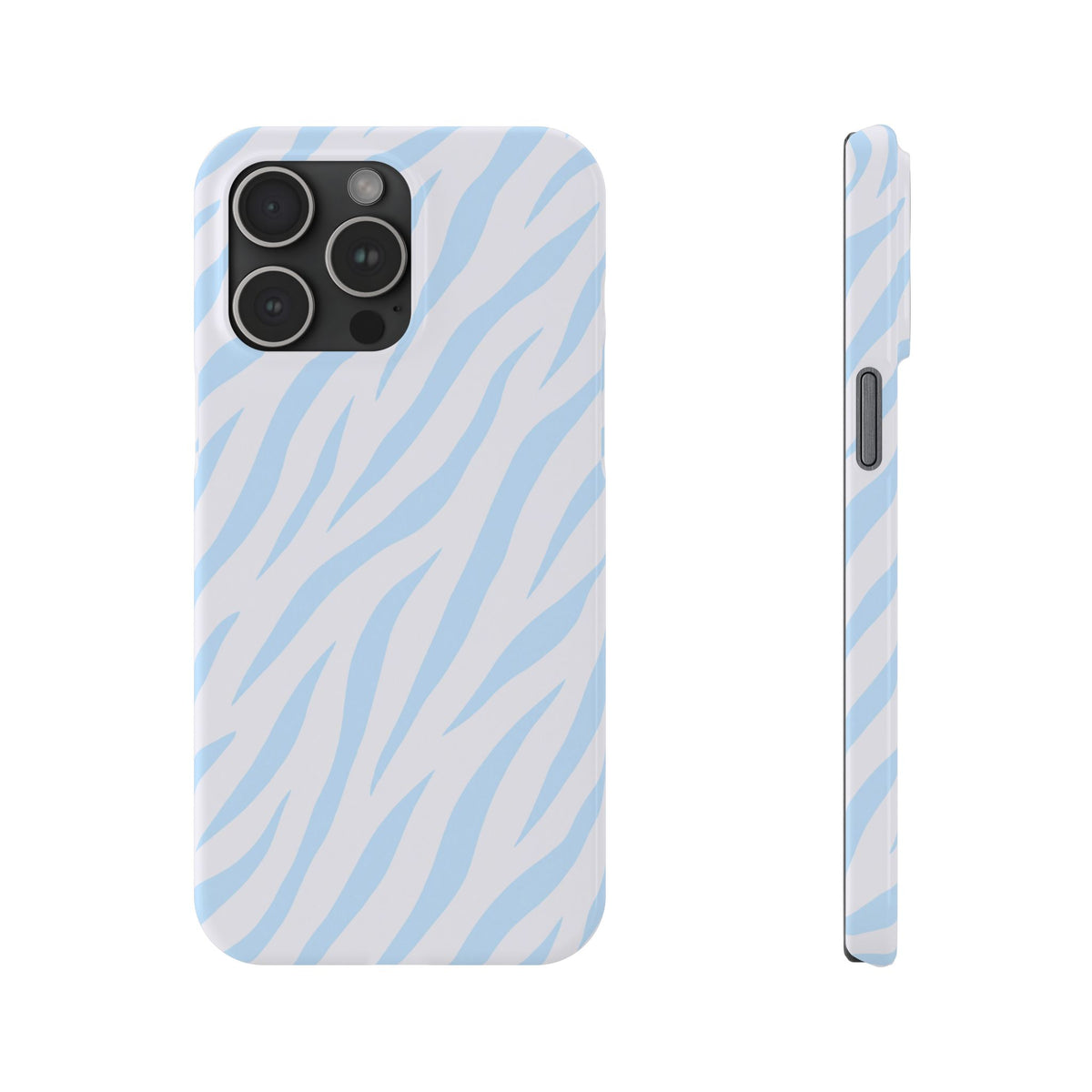 Blue Zebra - Slim iphone Case