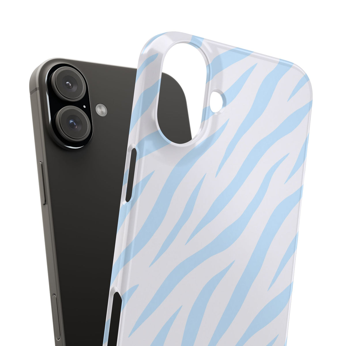 Blue Zebra - Slim iphone Case