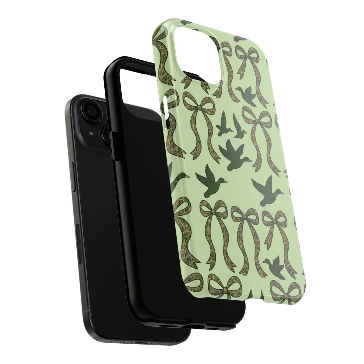 Duck "Cam-bow" - Tough Phone Case (Green)