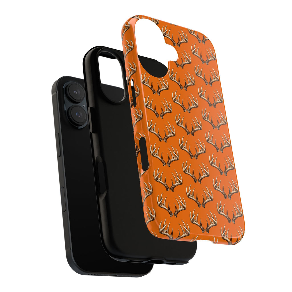 The White tail –  Orange Deer Shed Tough iphone Case