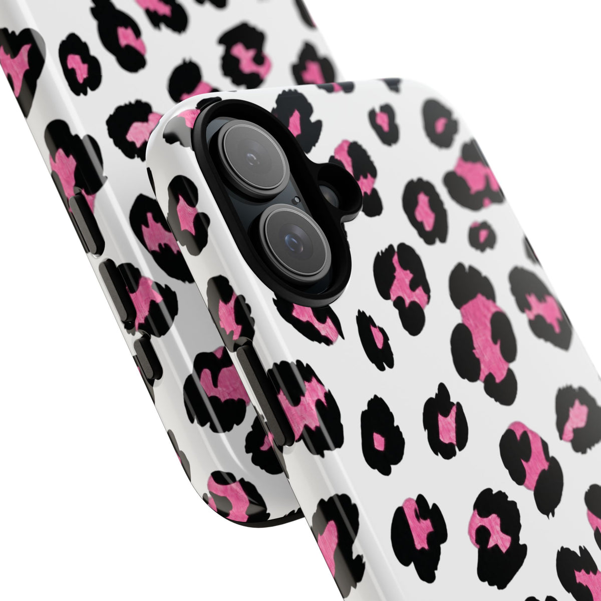 Pink Leopard Print Phone Case — Tough iphone Case