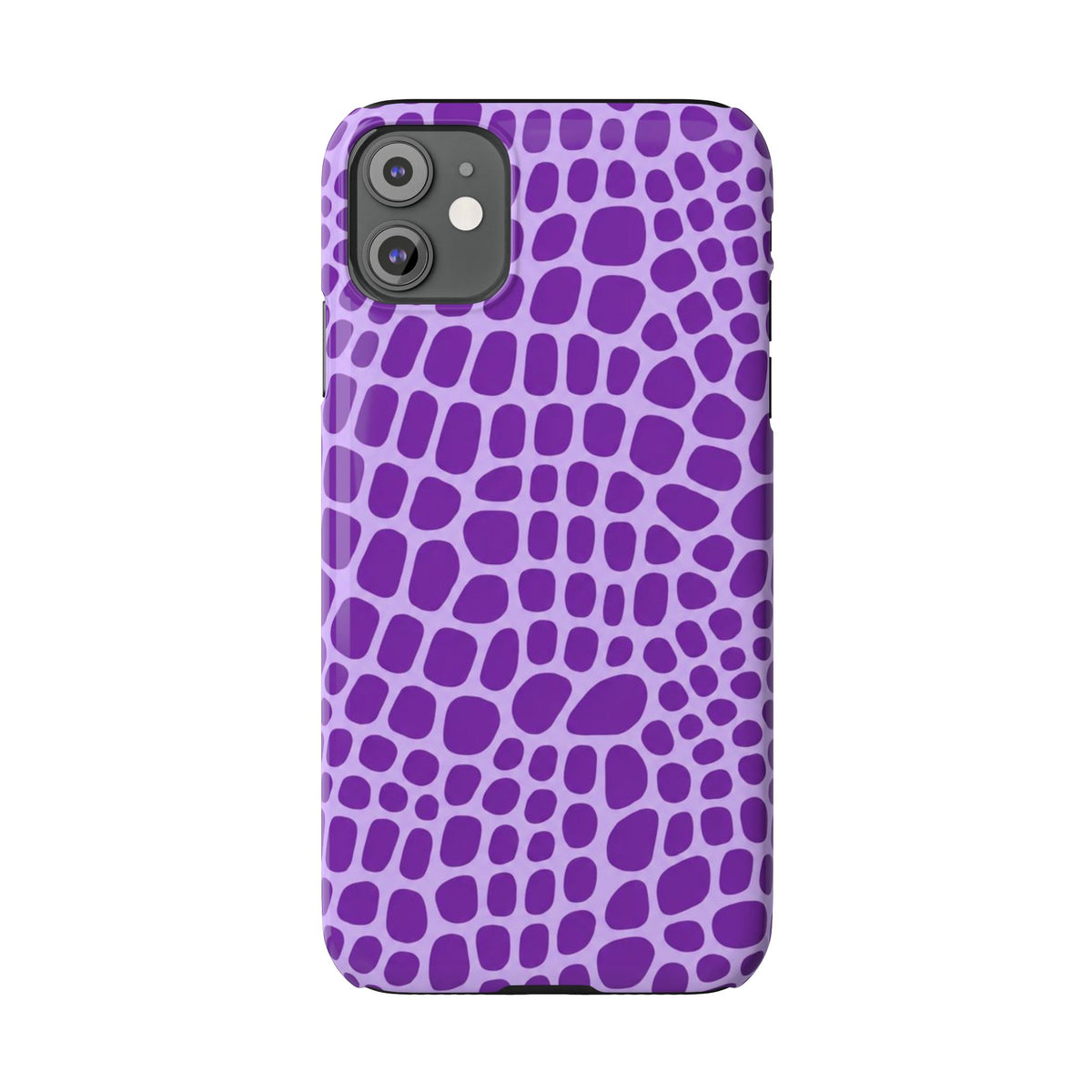Purple Gator - Slim iphone Case