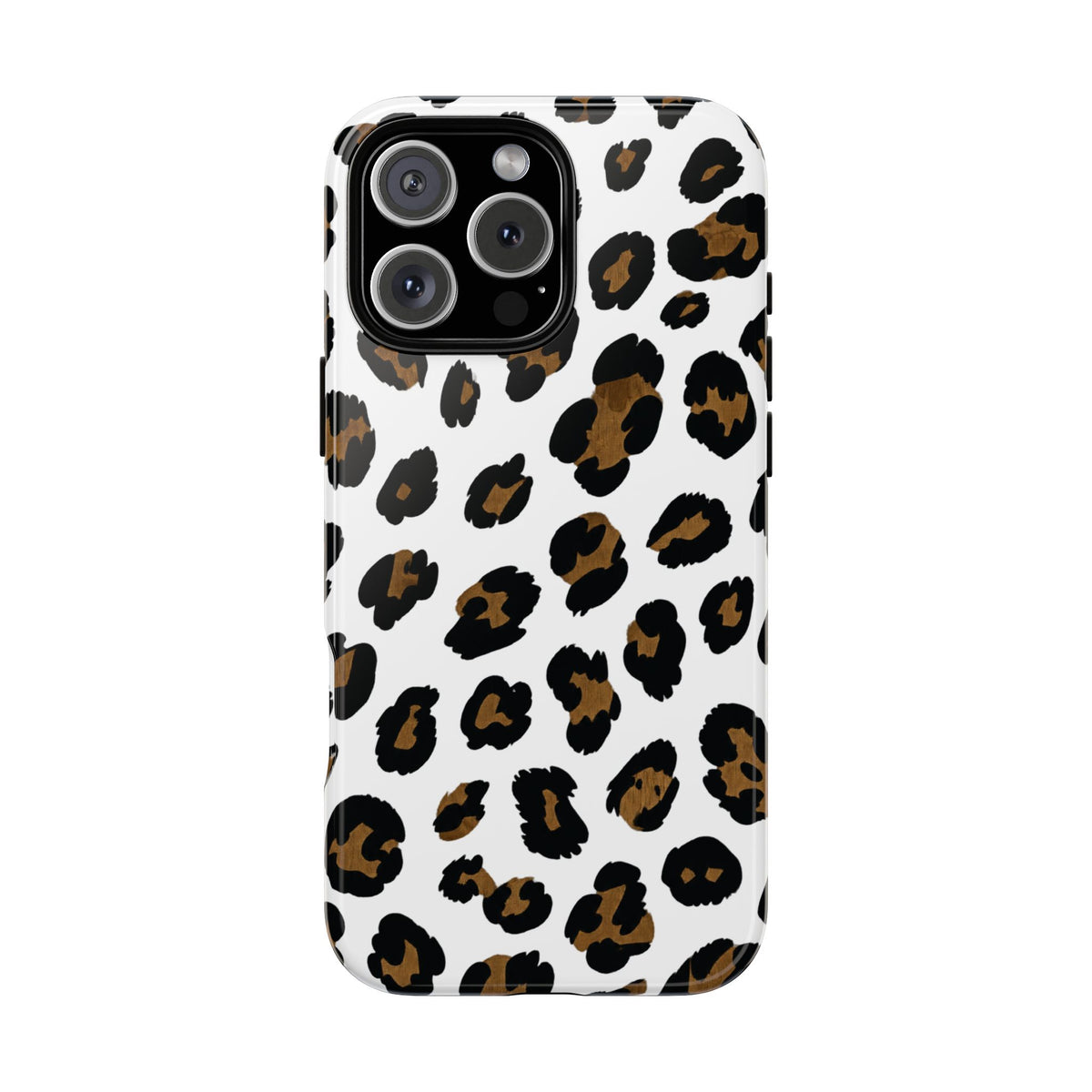 White Classic Leopard — Tough iphone case