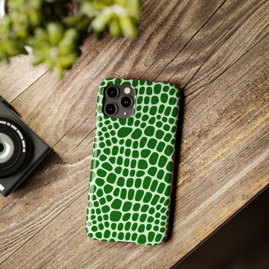 Green Gator - Slim iphone Case