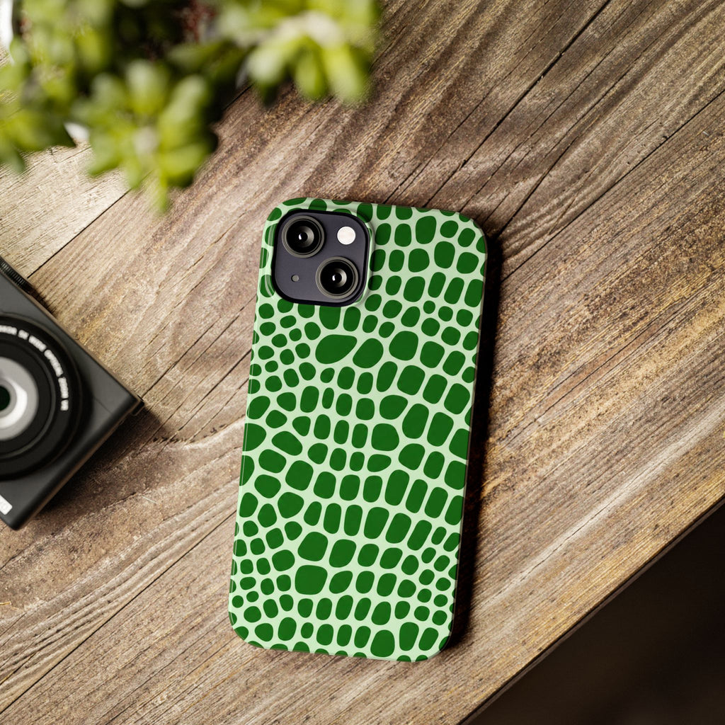 Green Gator - Slim iphone Case