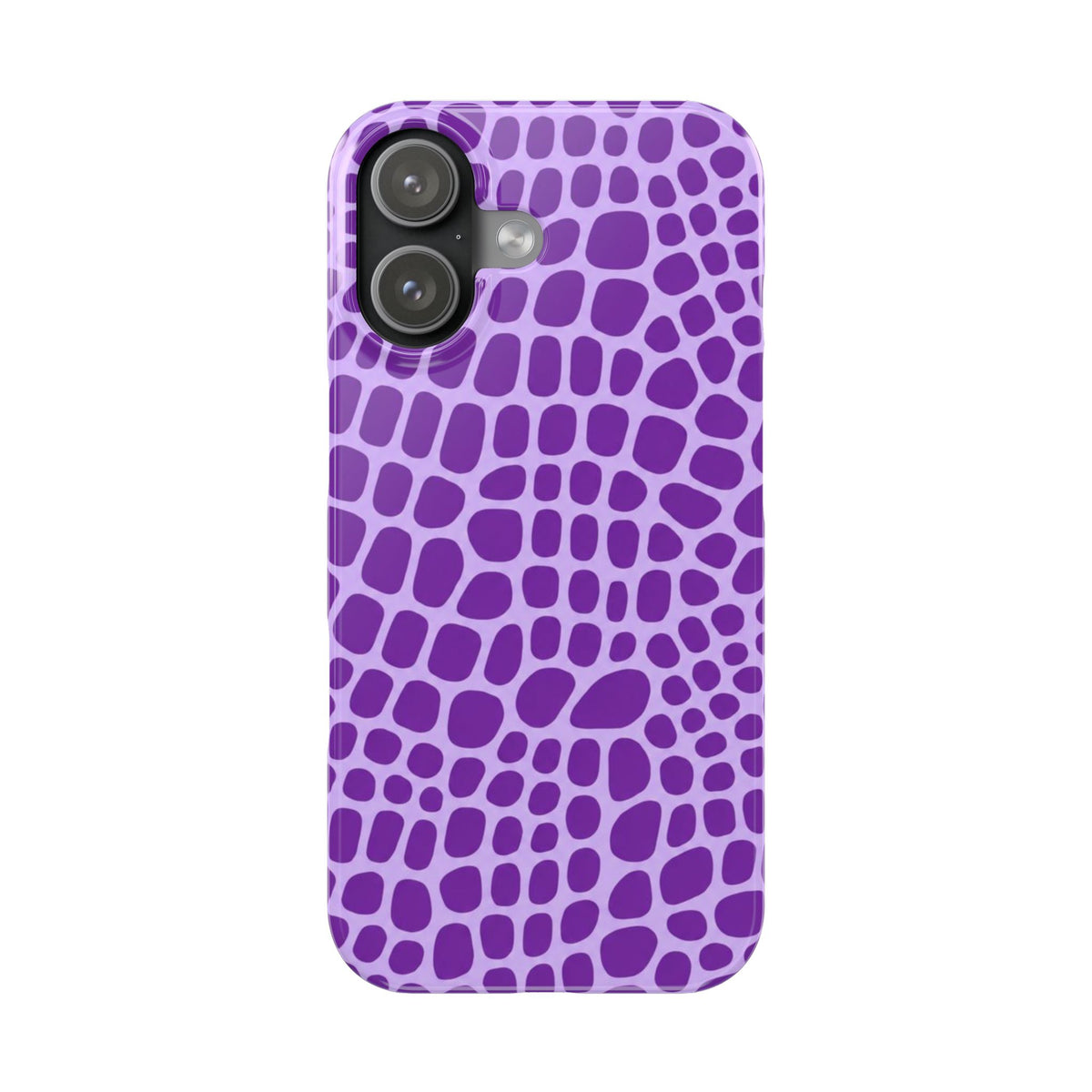 Purple Gator - Slim iphone Case