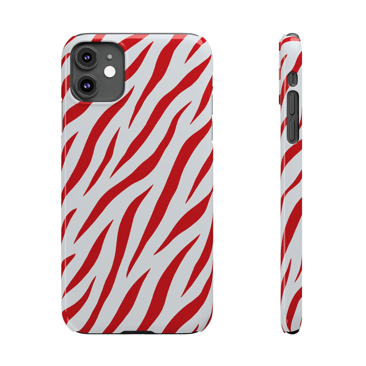 Red Zebra — Slim iphone Case