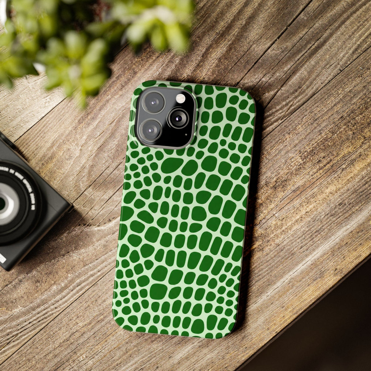 Green Gator - Slim iphone Case