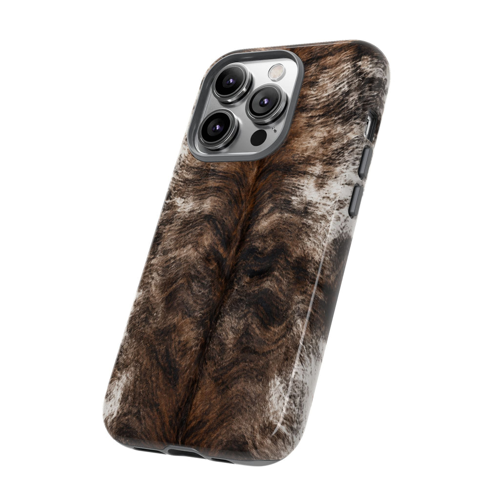 The Brindle Cow  —  Cow Print Tough iphone Case