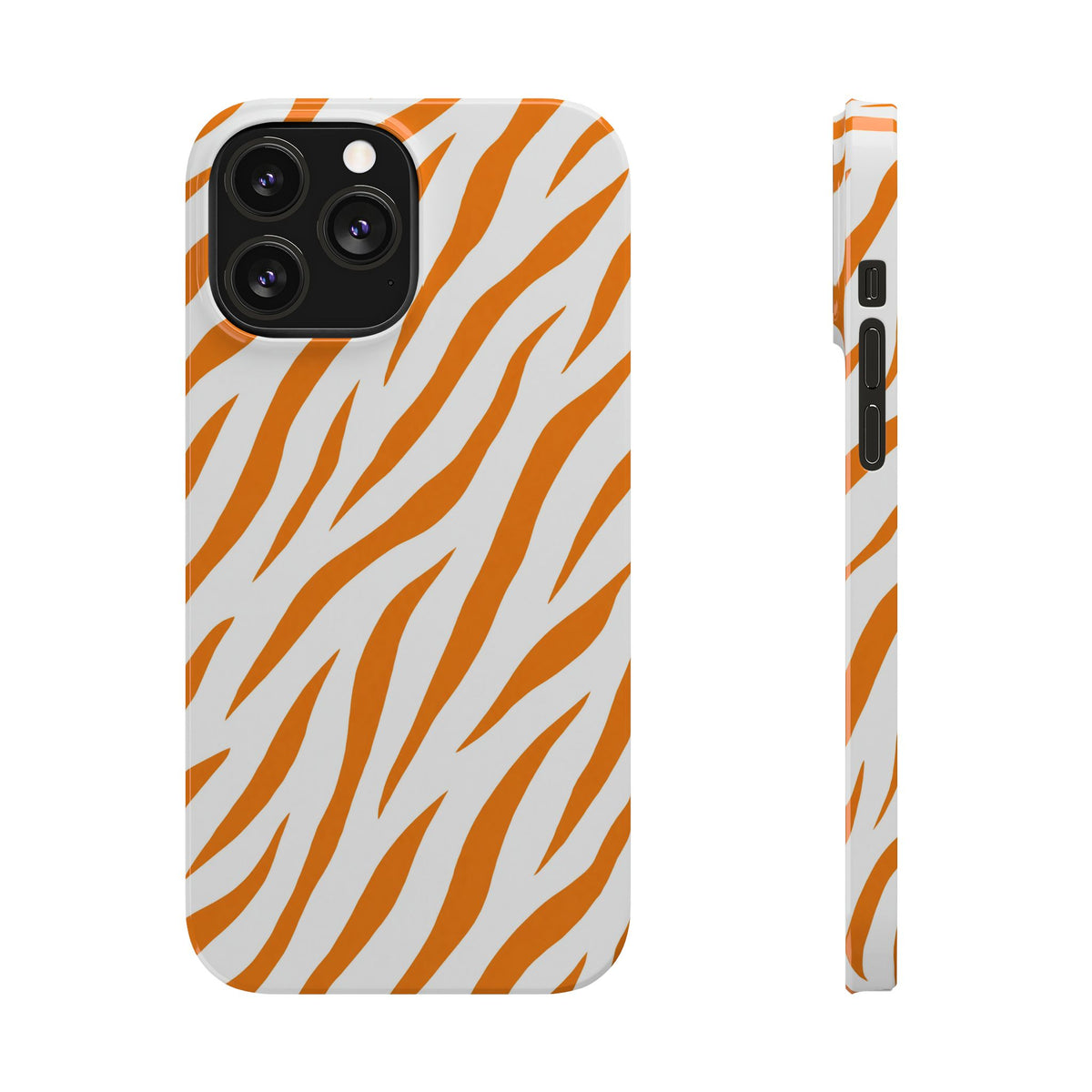 Orange Zebra— Slim iphone Case