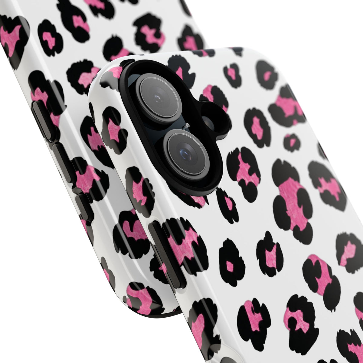 Pink Leopard Print Phone Case — Tough iphone Case