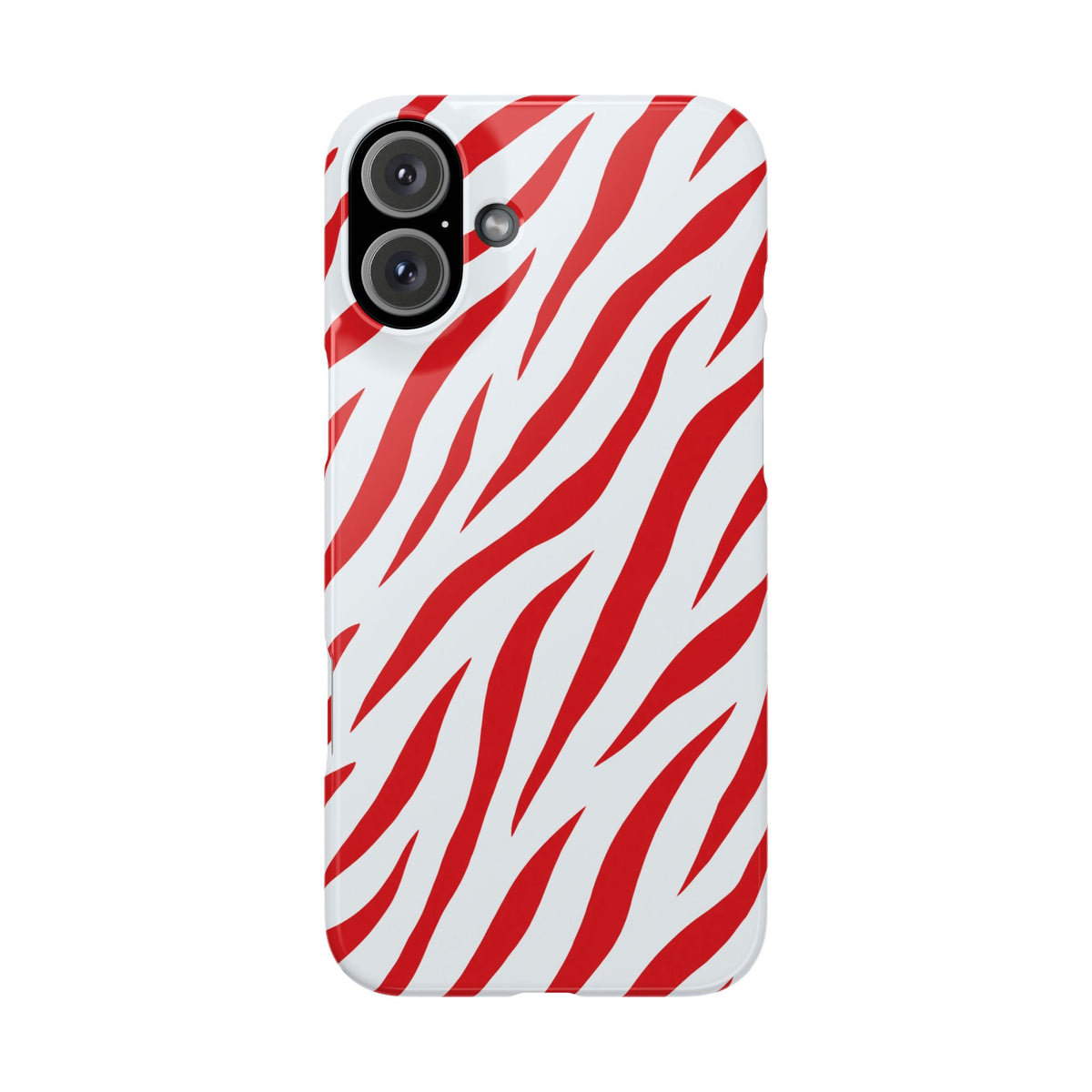 Red Zebra — Slim iphone Case