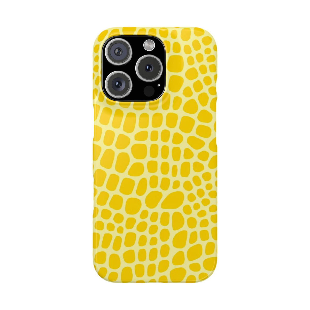 Yellow Gator — Slim iphone Case