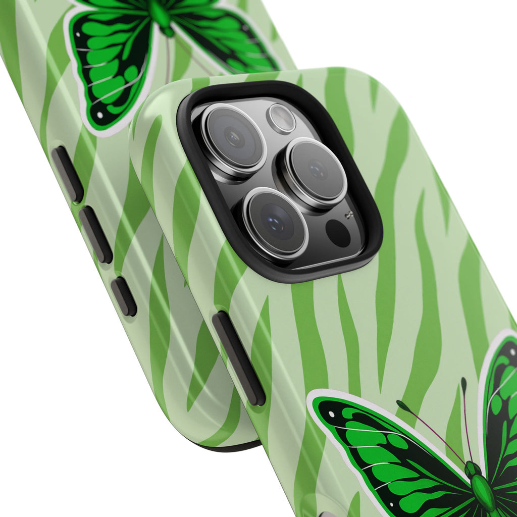 Green Butterfly - Tough Phone Case