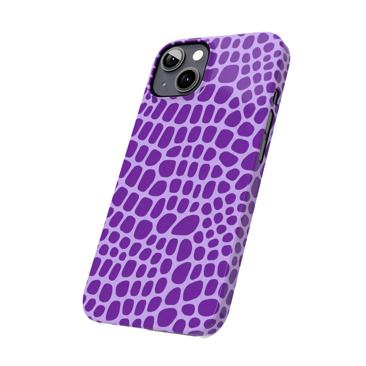Purple Gator - Slim iphone Case