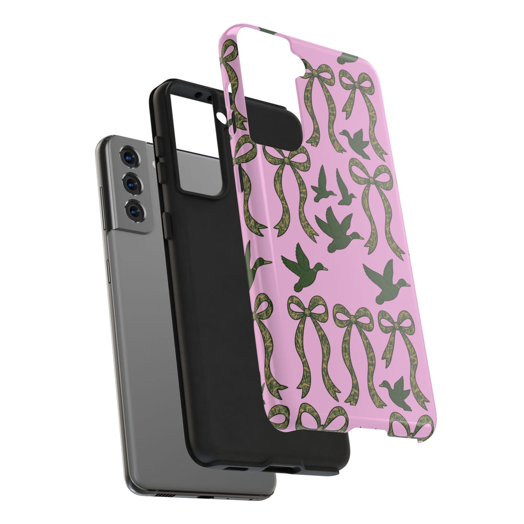 Duck "Cam-bow"— Tough Phone Case (Pink)
