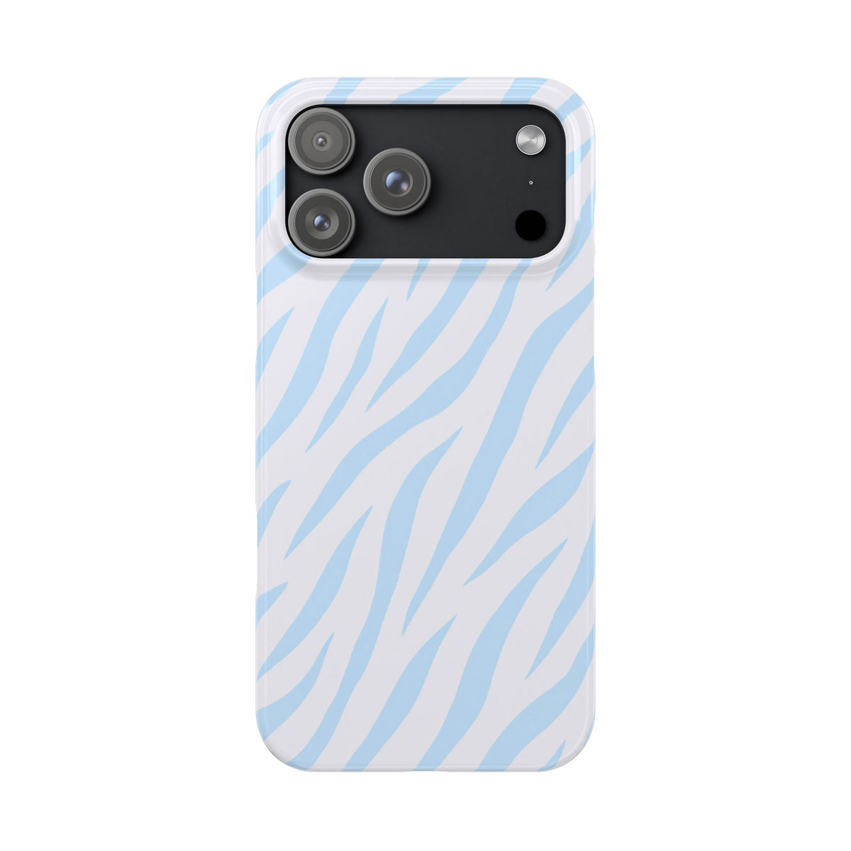 Blue Zebra - Slim iphone Case