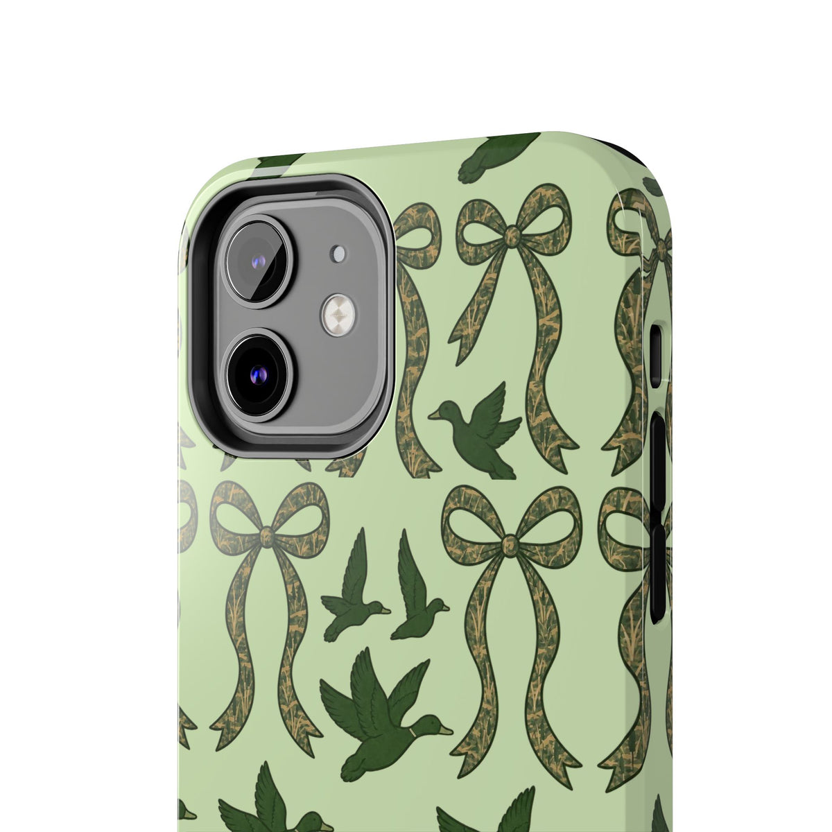 Duck "Cam-bow" - Tough Phone Case (Green)