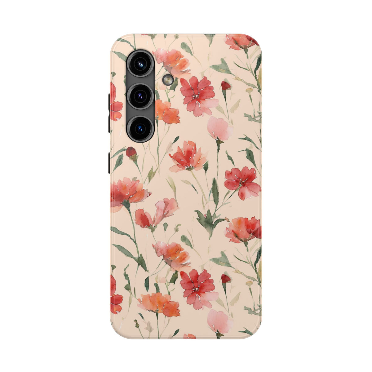 Floral Watercolor — Tough Phone Case