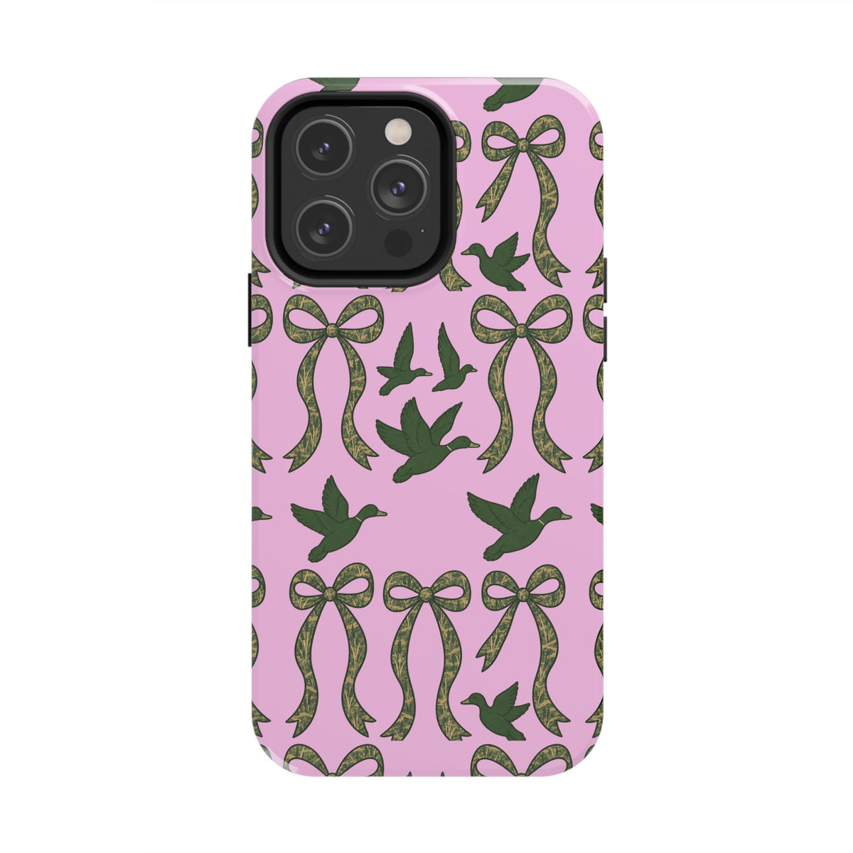 Duck "Cam-bow"— Tough Phone Case (Pink)