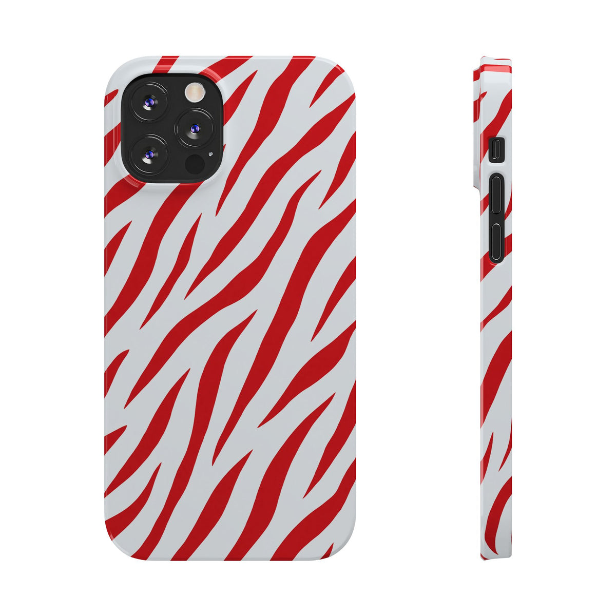 Red Zebra — Slim iphone Case