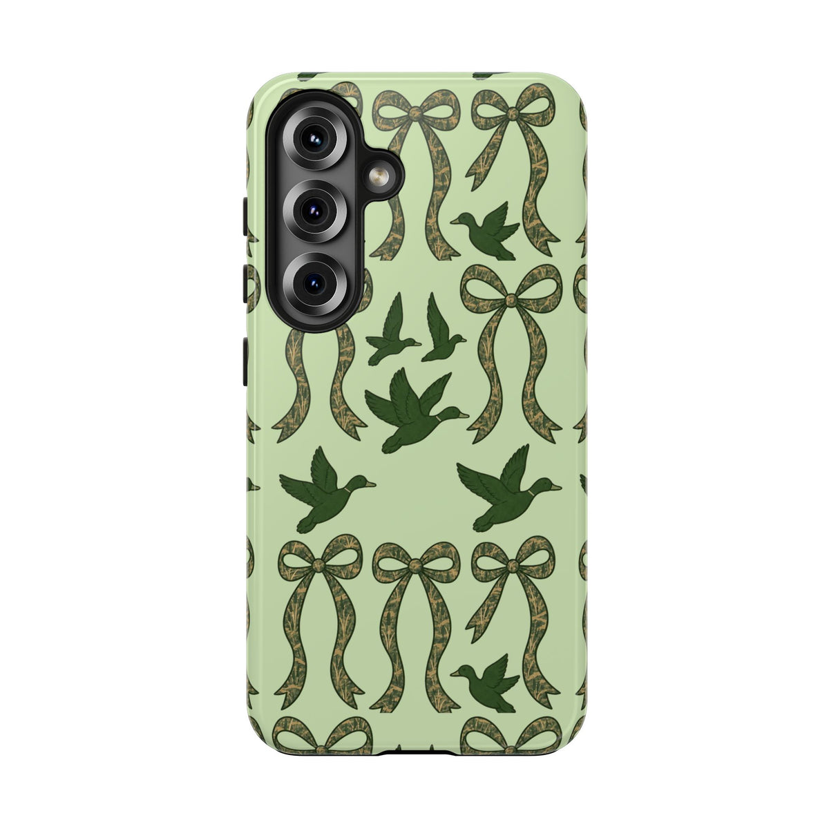 Duck "Cam-bow" - Tough Phone Case (Green)