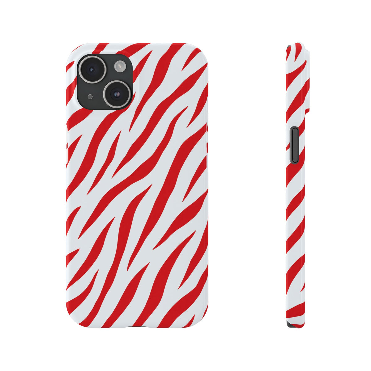 Red Zebra — Slim iphone Case